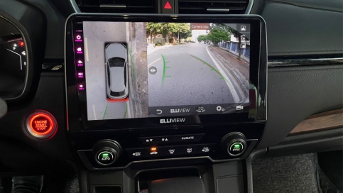 Màn hình DVD Android liền camera 360 xe Honda CRV 2018 - nay | Elliview S4 Premium